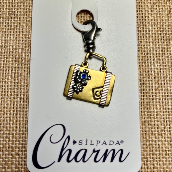 Silpada Travel Case Charm - Picture 1 of 5